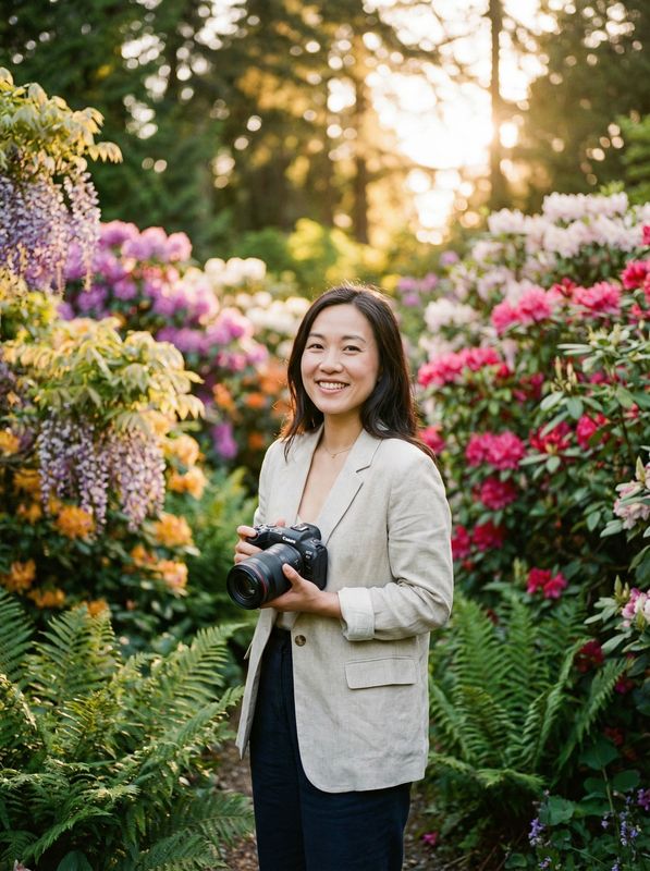 看片植物摄影师